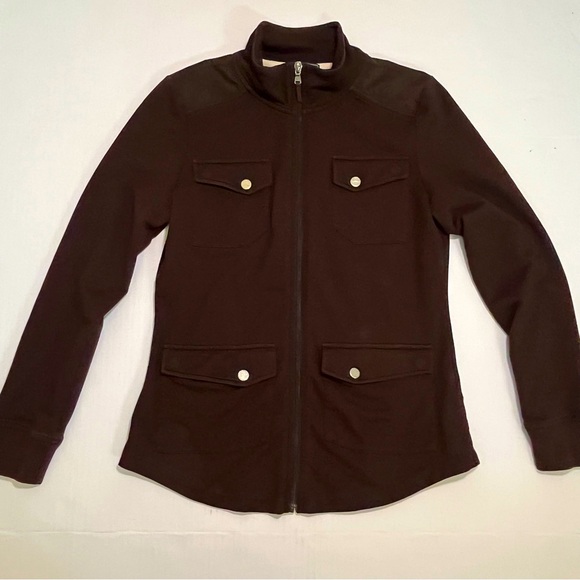 RALPH LAUREN  L-RL ACTIVE Jacket Size Medium Brown EUC - Picture 1 of 9